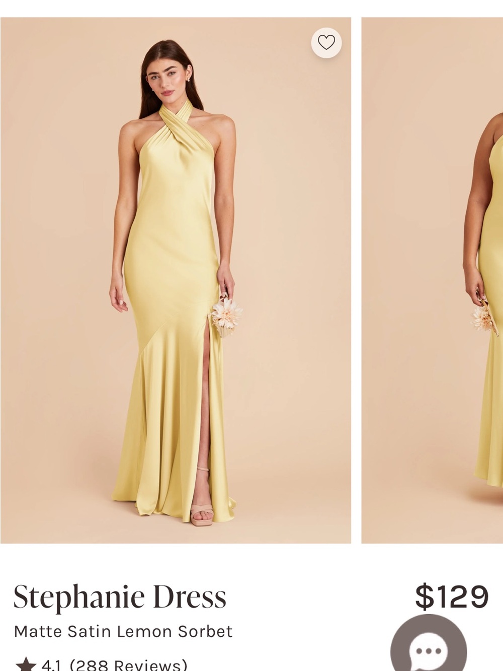 Birdy Grey Stephanie Dress in Lemon Sorbet